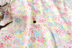 綿（コットン）ダブルガーゼ　colors　ピンク　の商品イメージ画像