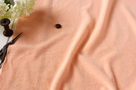 綿（コットン）むねん糸パイル　by me-in baby　オレンジ の商品イメージ画像