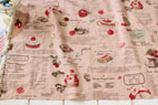 YUWA 綿麻（コットンリネン） キャンバス スイーツ エアタン仕上 ピンク の商品イメージ画像