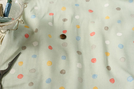 綿（コットン）ダブルガーゼ　colorful Pocho by naniIRO　オーチャード の商品イメージ画像