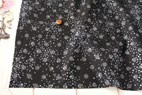 YUWA 綿（コットン）シーチング　splash by 上田葉子 ブラック の商品イメージ画像