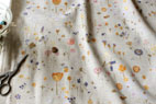 綿（コットン）モーリー起毛　sen ritsu mp by naniIRO　ブロンズグレー の商品イメージ画像