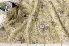 綿（コットン）60ローン　リゾートガーデン　シルキー加工　オリーブグリーン の商品イメージ画像