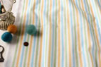 綿（コットン）ダブルガーゼ　カラフルストライプ　ボーイズカラー の商品イメージ画像