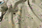 YUWA　綿　シャツコール　クラシックローズ　アトモスグリーン　の商品イメージ画像