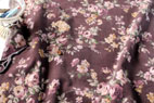 YUWA　綿　シャツコール　クラシックローズ　ブラウン　の商品イメージ画像