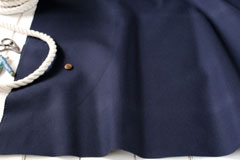 綿　11号帆布（ハンプ）　無地　ネイビー の商品イメージ画像