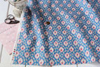 YUWA 綿（コットン）シーチング ロマンティック by sunday9am ブルー の商品イメージ画像