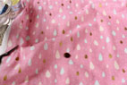 KOKKA　綿（コットン）ダブルガーゼ　Drop　ピンク の商品イメージ画像
