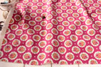 綿（コットン）フラワーオンブーケ ネル ラズベリーピンク の商品イメージ画像