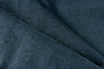綿（コットン）ふんわり　ダブルガーゼ　エアタン仕上　墨紺 の商品イメージ画像
