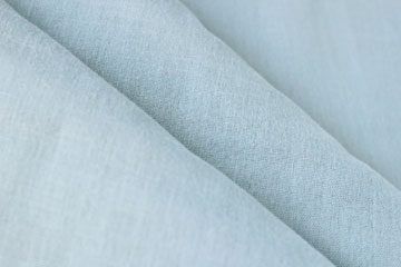 綿（コットン）ふんわり　ダブルガーゼ　エアタン仕上　パウダーブルー の商品イメージ画像