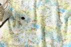 KOKKA　綿（コットン）ダブルガーゼ　ユニコーン　ライトブルー の商品イメージ画像