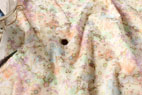 KOKKA　綿（コットン）ダブルガーゼ　ユニコーン　イエロー の商品イメージ画像