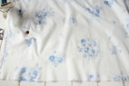 YUWA　綿（コットン）60ローン　Noble rose　ブルー の商品イメージ画像