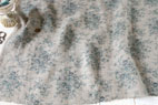 YUWA 麻（リネン）ダブルガーゼ エアタン仕上 Garden ブルー の商品イメージ画像