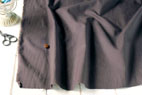 オーガニックコットン　ボイルガーゼ　ダークブラウン　の商品イメージ画像