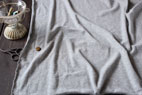 オーガニックコットン　トップガーゼ天竺ニット　杢グレー　の商品イメージ画像