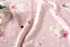 YUWA ハーフリネン cheerful rose ピンク の商品イメージ画像