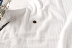 綿（コットン）ふんわり　トリプルガーゼ（3重） エアタン仕上　ホワイト の商品イメージ画像