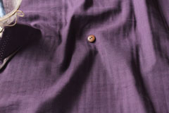 綿（コットン）ふんわり　トリプルガーゼ（3重） エアタン仕上　パープル の商品イメージ画像