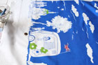 YUWA 綿（コットン）シーチング アフターヌーン ブルー の商品イメージ画像