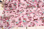 綿（コットン）オックス　キャッスル　by Kayo Horaguchi　ピンク の商品イメージ画像