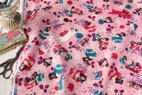 綿（コットン）オックス　サウンド　by Kayo Horaguchi　ピンク の商品イメージ画像