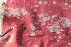 YUWA　麻（リネン） ミュルーズ  Vosges エアワッシャー　スカーレット の商品イメージ画像