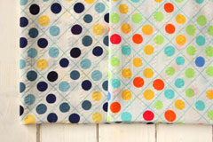 YUWA 綿　ローンリップル　ドット　2色 の商品イメージ画像