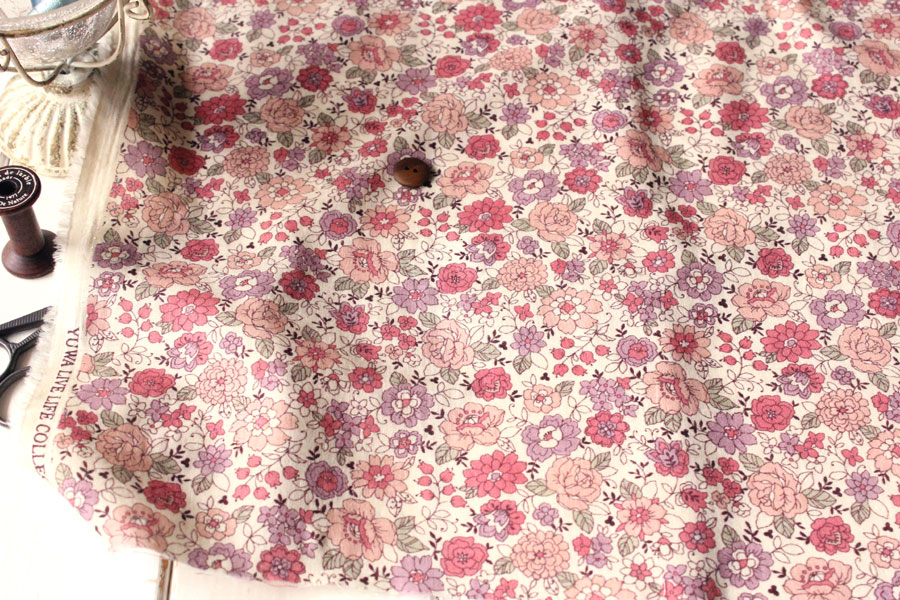 布・生地の販売/通販 takarabako fabrics【YUWA 綿（コットン） ダブル 