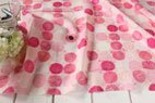 綿（コットン）ローン　ペンシルドット　ピンク の商品イメージ画像