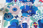 綿（コットン）10番オックス　エアバルンライド　by Kayo Horaguchi　ブルー の商品イメージ画像