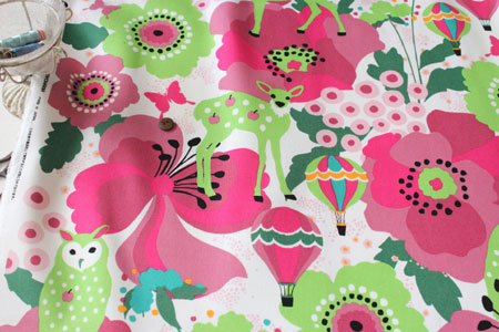 綿（コットン）10番オックス　エアバルンライド　by Kayo Horaguchi　ピンク の商品イメージ画像