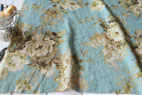 YUWA 麻（リネン） Solene エアタン仕上 by こうの早苗 アクアブルー の商品イメージ画像
