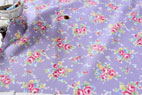 YUWA 綿（コットン）シーチング ブーケ by sunday9am ラベンダー の商品イメージ画像