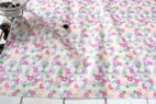 YUWA 綿（コットン）シーチング パステルフラワー by sunday9am ピンク の商品イメージ画像