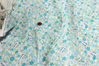 YUWA　綿（コットン）ダブルガーゼ　P＆A　by Cotorienne　blue の商品イメージ画像