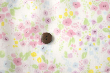 綿（コットン）ダブルガーゼ　リトルフラワー　ピンク　の商品イメージ画像