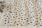 綿麻（コットンリネン）クラシックカー キャンバス ホワイト の商品イメージ画像
